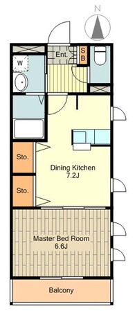 KIRIE MAISON国立の物件間取画像